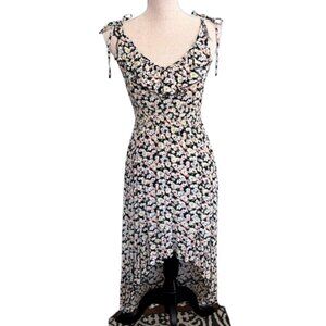 American Rag Cie Vintage Y2K Floral High Low Dress Size S